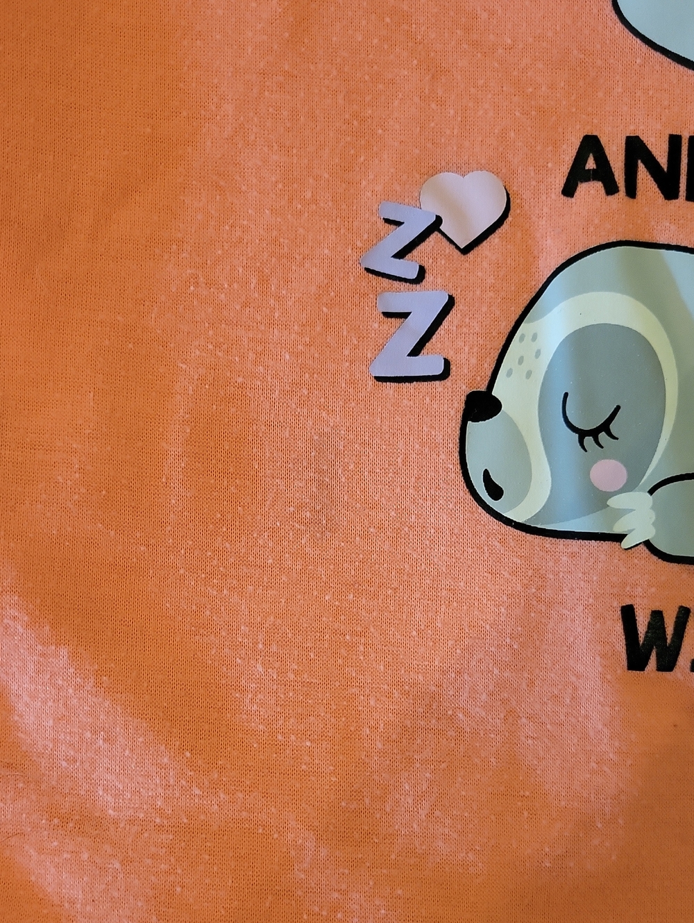 Sloth Pajama Set - Picture 2 of 3